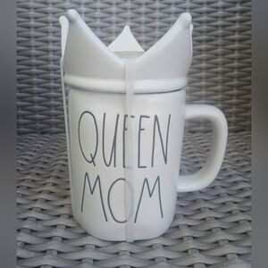 Rae Dunn Mug with Crown Lid